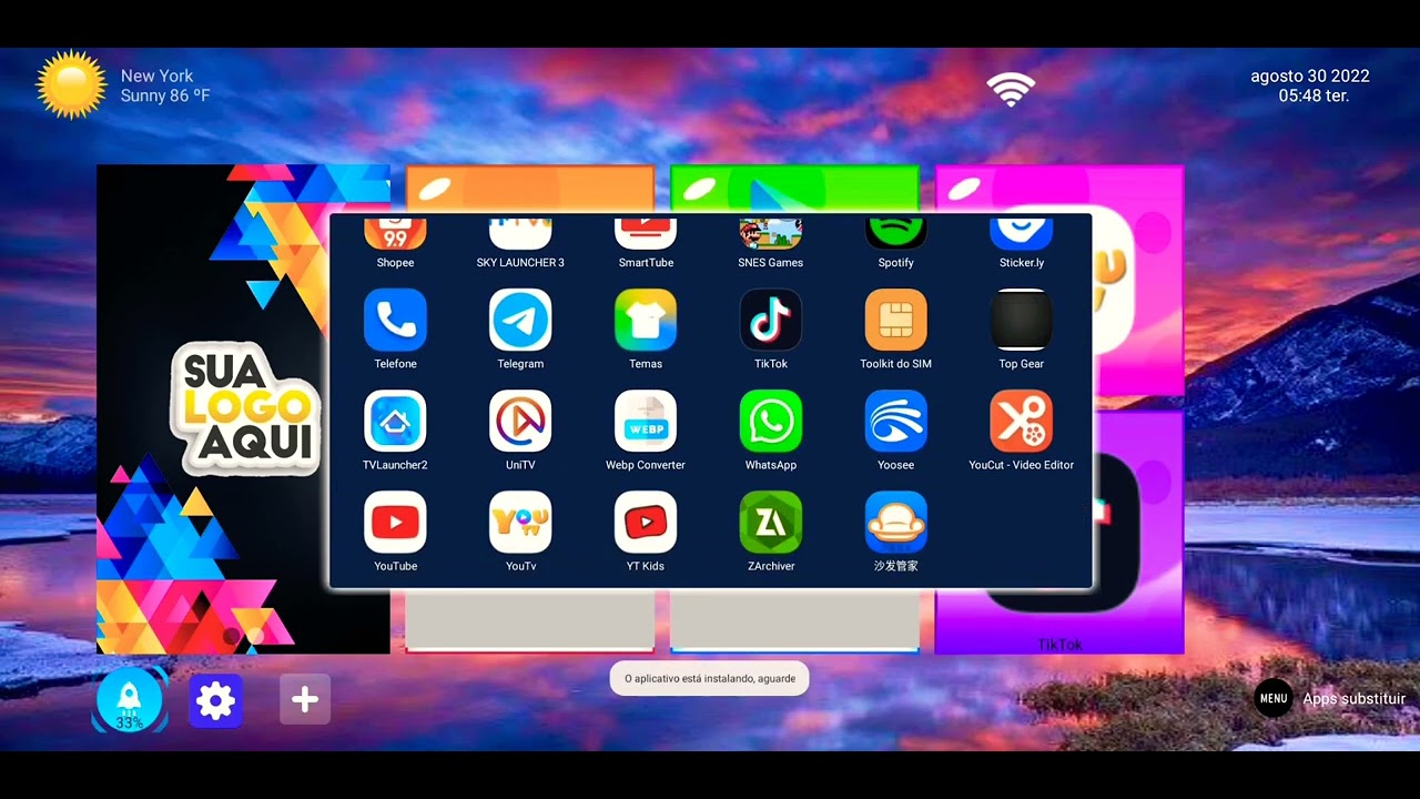 LAUNCHER TV BOX CUSTOM EDIT IPTV/P2P