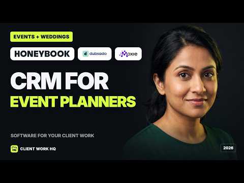 Video thumbnail: Best CRM for Event & Wedding Planners 2026: From Enquiry to Final Balance