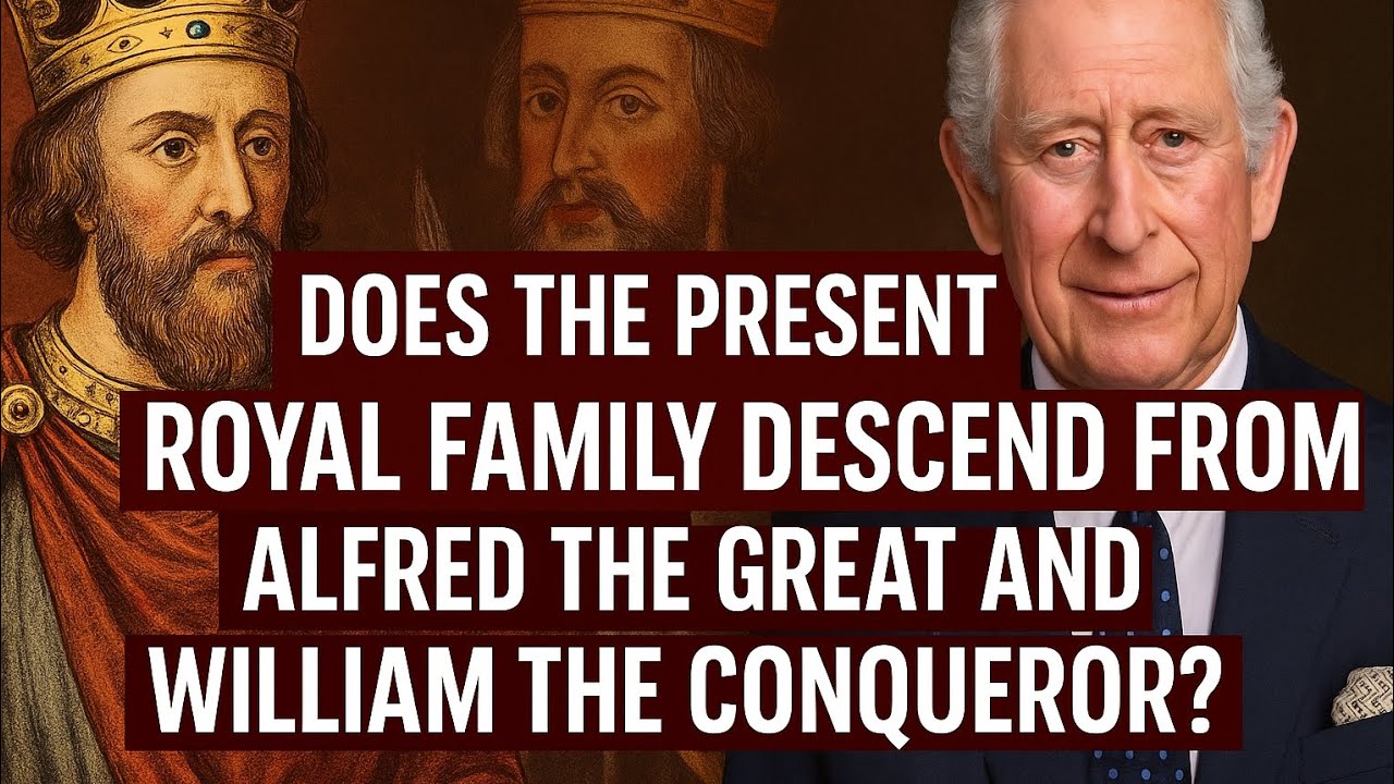 Does The Present Royal Family Descend from Alfred The Great and William The Conqueror? 