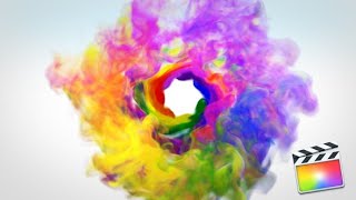 Top Apple Motion Projects: Colorful Smoke Logo Reveal - FCP