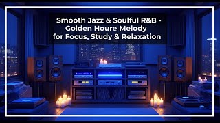 Smooth Jazz & Soulful R&B – Golden Hour Melody for Focus, Study & Relaxation