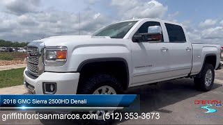 2018 GMC Sierra 2500HD Denali San Antonio  Austin  San Marcos  New Braunfels  Kyle