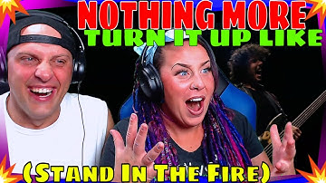 NOTHING MORE - TURN IT UP LIKE (Stand In The Fire) [Official Music Video] THE WOLF HUNTERZ REACTIONS