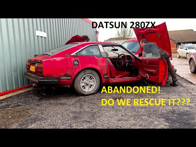 Abandoned Datsun 280ZX Is Rotting Away - Will We Take it on