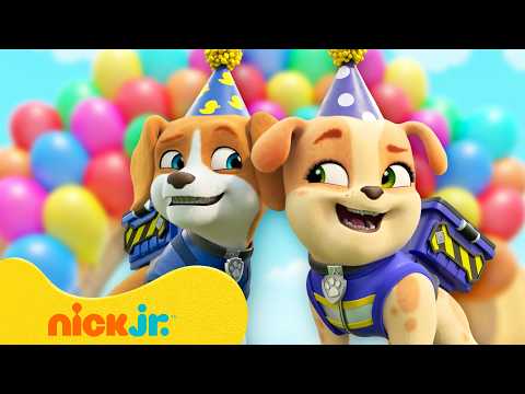 Rubble & Crew | ¡1 hora de los MEJORES cumpleaños y fiestas de Rubble! 🎂🎉 | Nick Jr. en Español