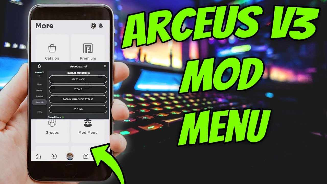 Get Arceus X V3 Mod Menu For Roblox Mobile! (iOS/Android) 2023 : r/TUTORIAL