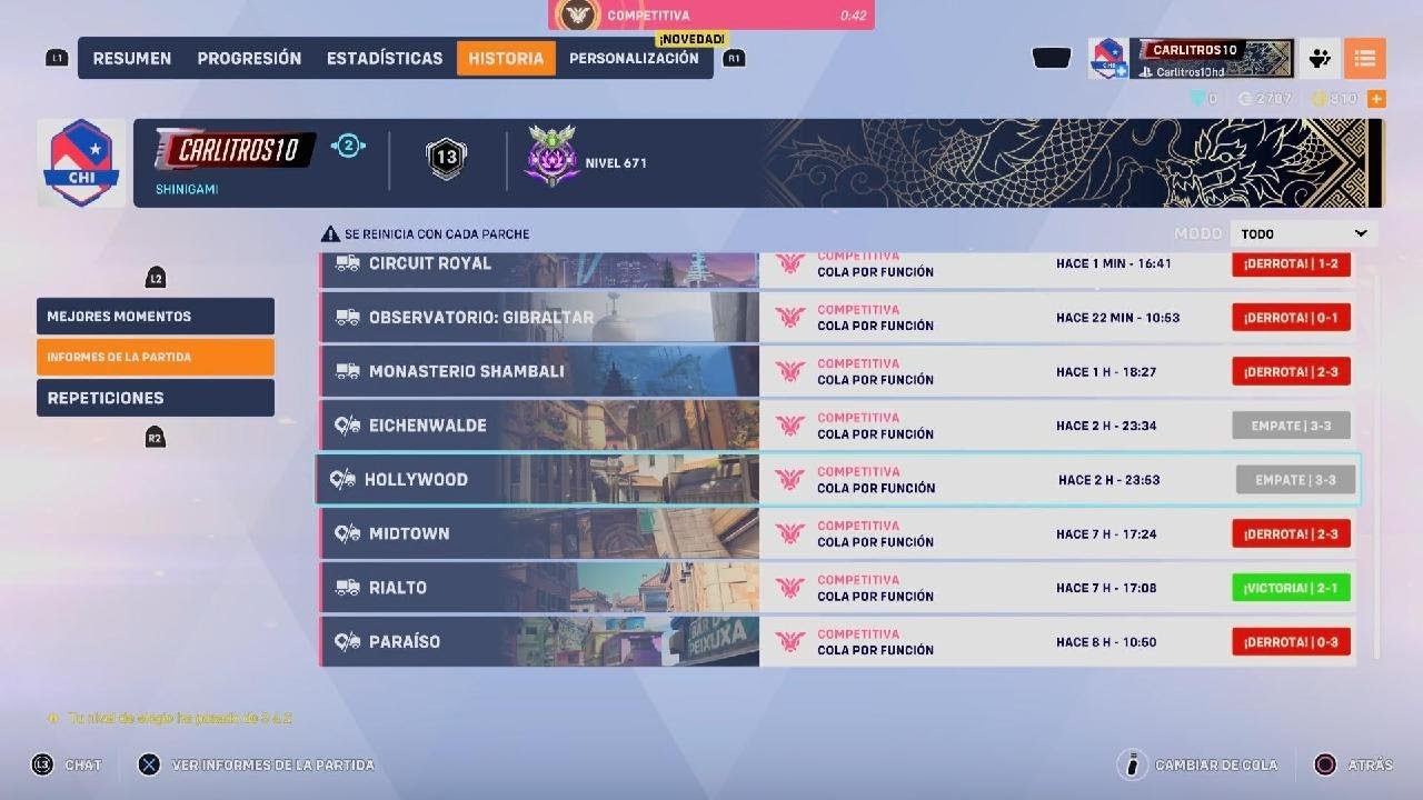 Partida genérica de Overwatch 2 #29 El mejor Lucio de Chile