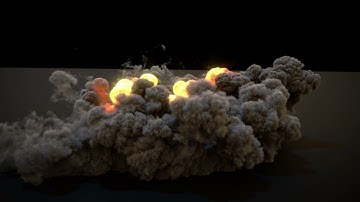 Houdini Custom Pyro Explosion Expansion HIP Scene file