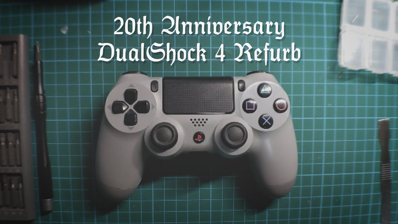 20th Anniversary DualShock 4 Refurb | Dinged & Dirty