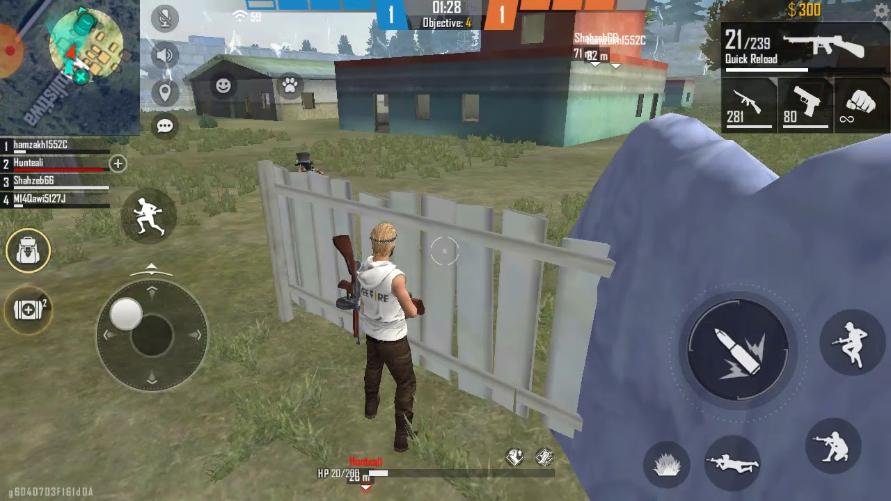 Abdullah Gaming Clash Squad Game 2 round pless like and subcribe