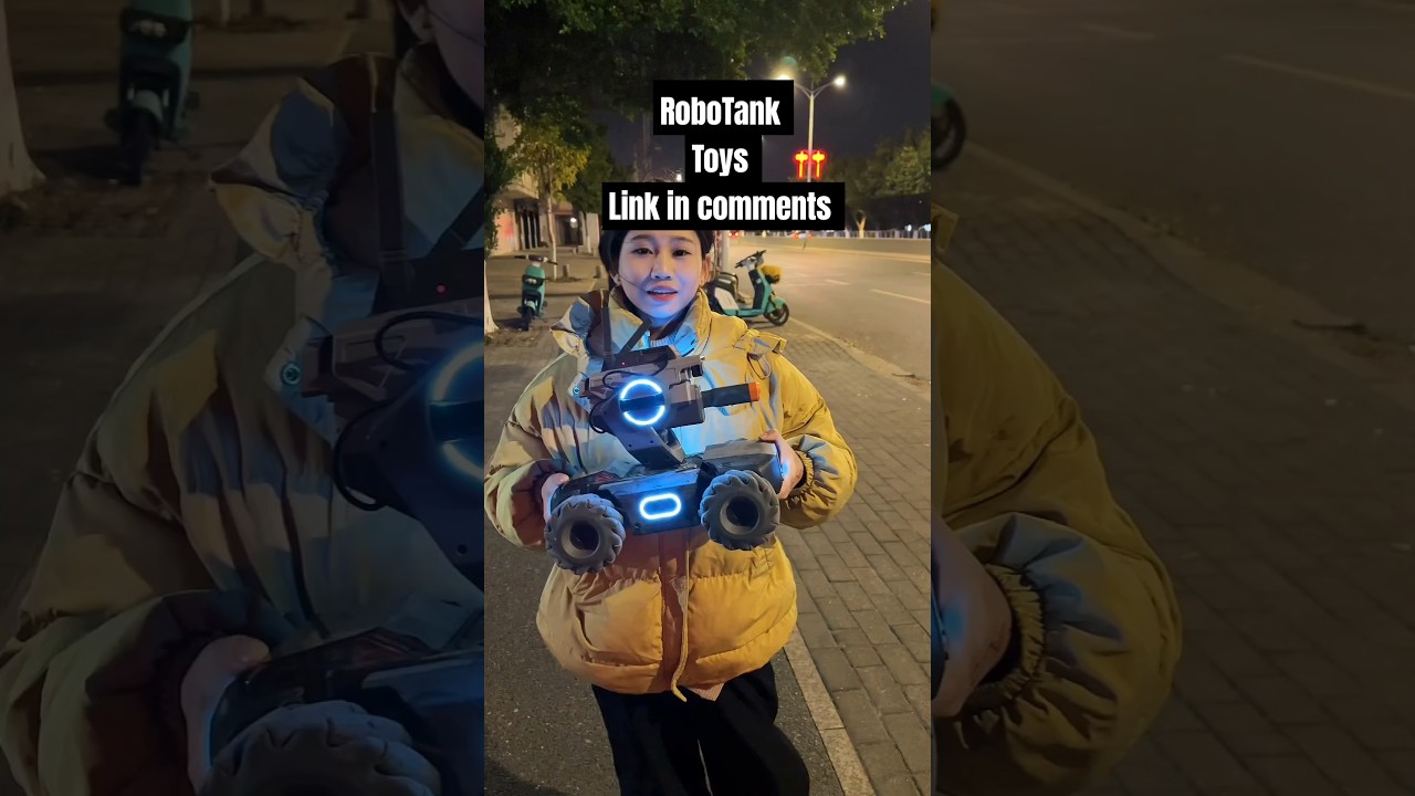 Robot Tank DJI RoboMaster S1, intuitive app control 