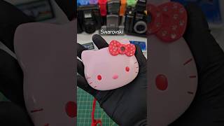 The Hello Kitty x Swarovski digital camera from 2008 #digitalcamera #hellokitty #swarovski Hello Kitty Digital Camera
