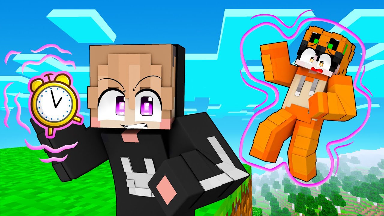 AKU PRANK TEMANKU MENGGUNAKAN JAM PENGENDALI WAKTU DI MINECRAFT!!