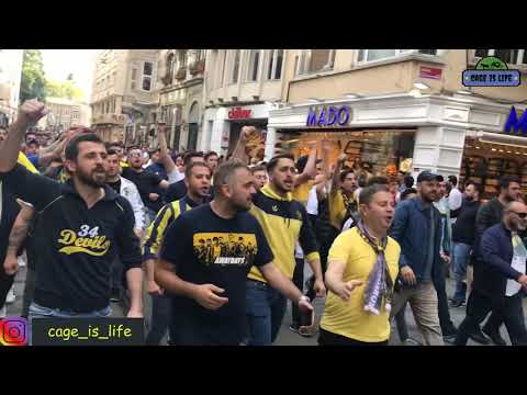 GFB İSTİKLAL CADDESİNDE !! / Kasımpaşa - Fenerbahçe Maç Öncesi