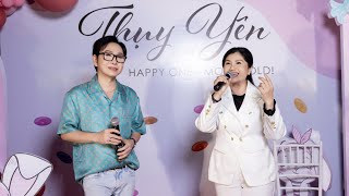 Nsut Vũ Luân - Tú Sương Song Ca Tại Tiệc Đầy Tháng Con Gái Phương Lê