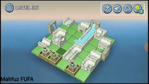 Flow water Fountain 3D puzzle | Mix Level 36