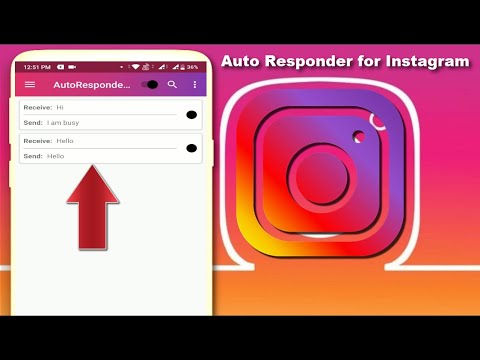 Come risposta automatica messaggi su Instagram | con risposta automatica per instagram in Android