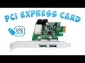 PCI Express Card USB 3.0 адаптер из Китая | Плата расширения USB3.0 | 19pin Renesas