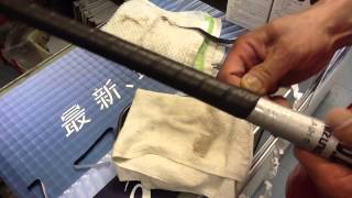 野球 baseball shop【#150】野球 バットグリップの交換 How to replace the baseball bat handle cover.