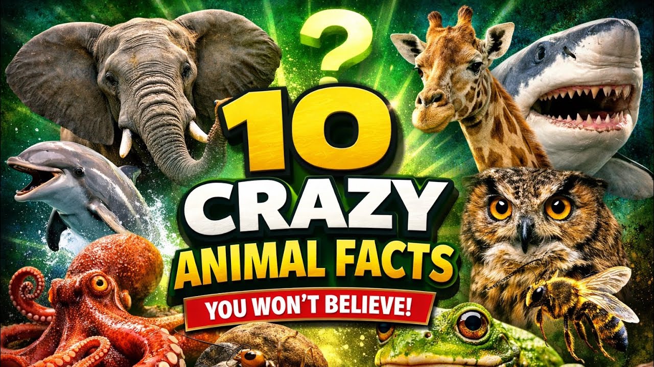10 Crazy Animal Facts You Won’t Believe