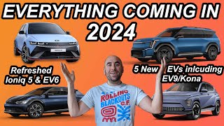 Whats Coming In 2024 Refreshed Ioniq 5 & Ev6 New Evs From Hyundai & Kia Yesoul G1 S Plus
