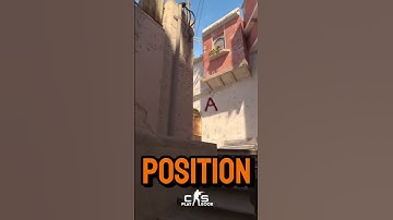 MIRAGE CON SMOKE BY IM#cs2 #smoke #cs2tips #counterstrike2smoke #ytshorts #mirage #cs #gaming #navi