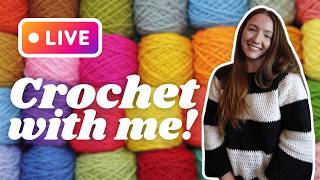 Crochet with me LIVE | Working on an amigurumi bunny July 1, 2026