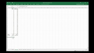Excel bivariate data analysis - Pearson (r) and r-squared
