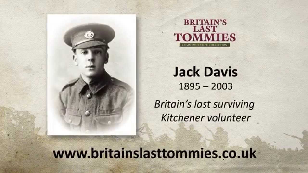 Listen to Jack's story and memoirs - The Last Kitchener Volunteer