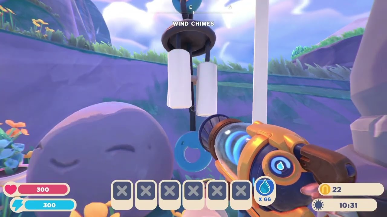 Slime rancher wind chimes for 1 minute and 10 seconds