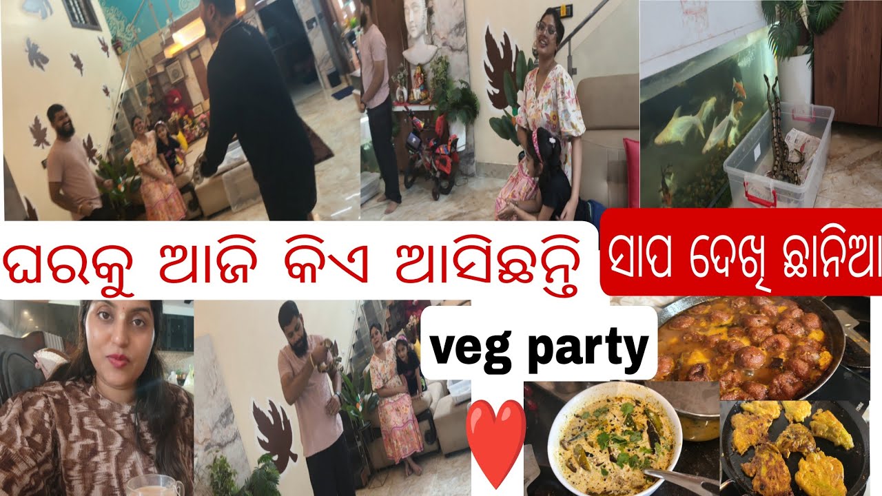 ଘରେ ଆଜି full ମସ୍ତି😍ଆମ ଘରେ ସାପର ମନ ଖୁସି😂ସମସ୍ତେ ମିଶି ବାହାରିଲେ ଯାତ୍ରା ସାପ ରହିଲା🥰Giftଟେଷ୍ଟ କଲି ଗରମପାଣିରେ