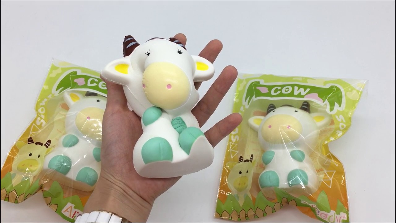 Squishy Areedy Kawaii Cow Scented Slow Rising