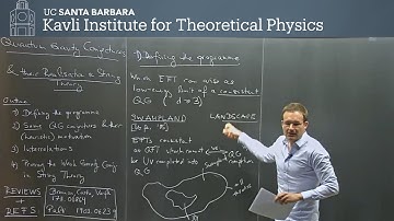 Quantum Gravity Constraints and their Realisation in String Theory ▸ Blackboard Talk by Timo Weigand