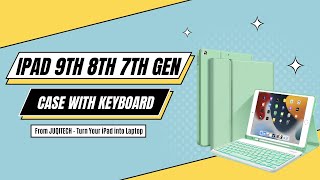 Ipad Keyboard Case - Backlit Bluetooth Keyboard Case For Ipad 9Th 8Th 7Th Generation From Juqitech