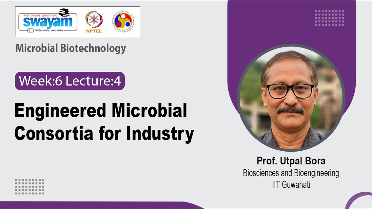 Lec 22: Engineered Microbial Consortia for Industry