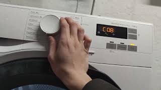 Electrolux Perfectcare 700 dryer service mode