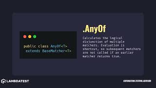 org hamcrest core AnyOF with examples