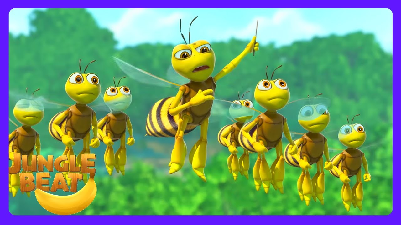 Jungle Beat - Rettung der Bienen! | Kinderfilme | WildBrain Zoo Deutsch