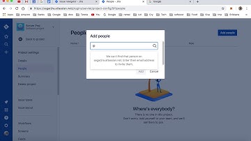 How to add people or users to Jira project