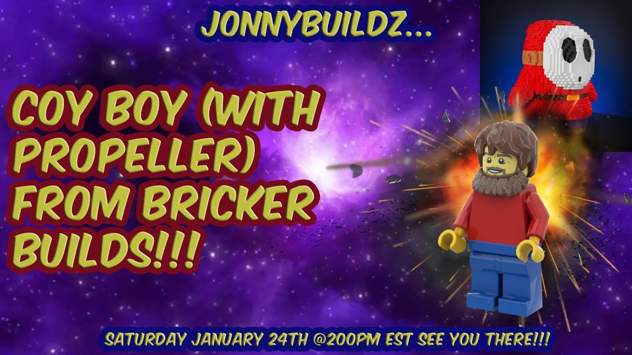 JonnyBuildz Live Lego Building Stream Special! ILD at Ross Park Mall!!! Coy Boy Build!!!