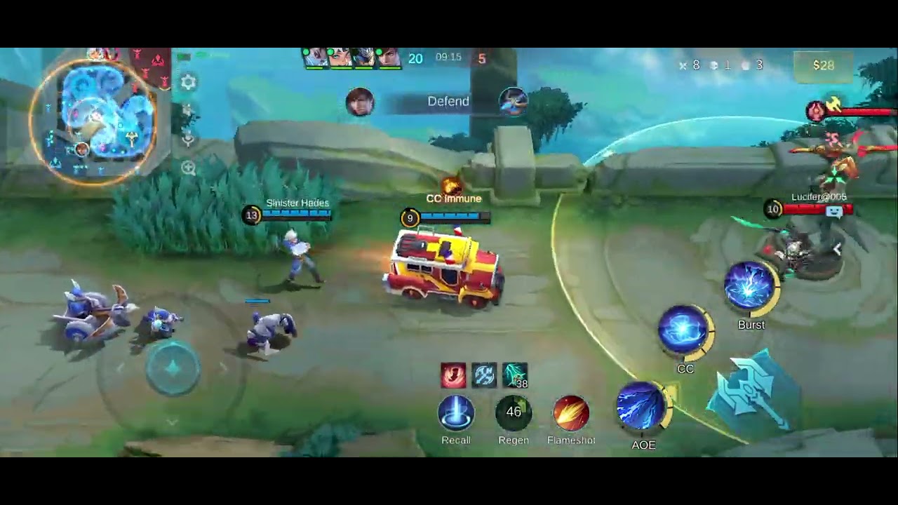 Edura using first time after revemb ⚡✨✨💥 #mobalegends5v5  