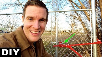 How to stretch a chain link fence - 23 ESSENTIAL tips + helpful advice!