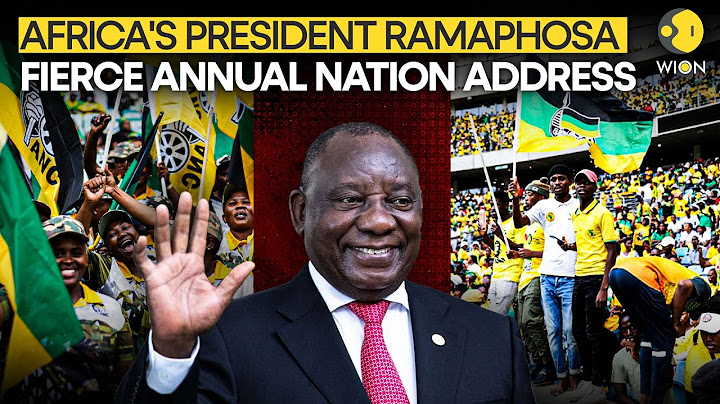 Africa LIVE: South African President Ramaphosa Delivers His Annual State Of Nation Address | WION