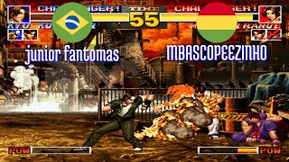 Ft10 kof95 Junior Fantomas br Vs Mbascopeezinho bo king Of Fighters 95 Fightcade Jun 3