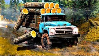 Mudrunner Mobile Offroad simulator driving simulation game // Simular Games screenshot 3