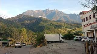 bangun pagi baru nampak jelas gunung KINABALU SABAH MALASIYA #pemulasportgaes#loveyau