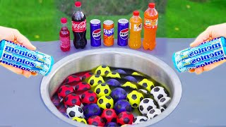 Spiderman & Big Toothpaste Eruption From Sprunki Oren Hole, Giant Pepsi, Fanta, Coca Cola & Mentos