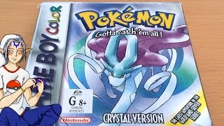 Pokemon Crystal Version (GBC) HD Unboxing