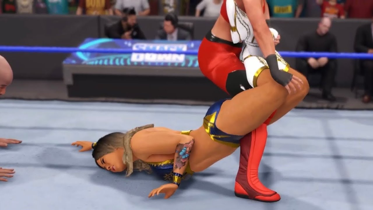 WWE Ryona: 2 Out Of 3 Falls Match
