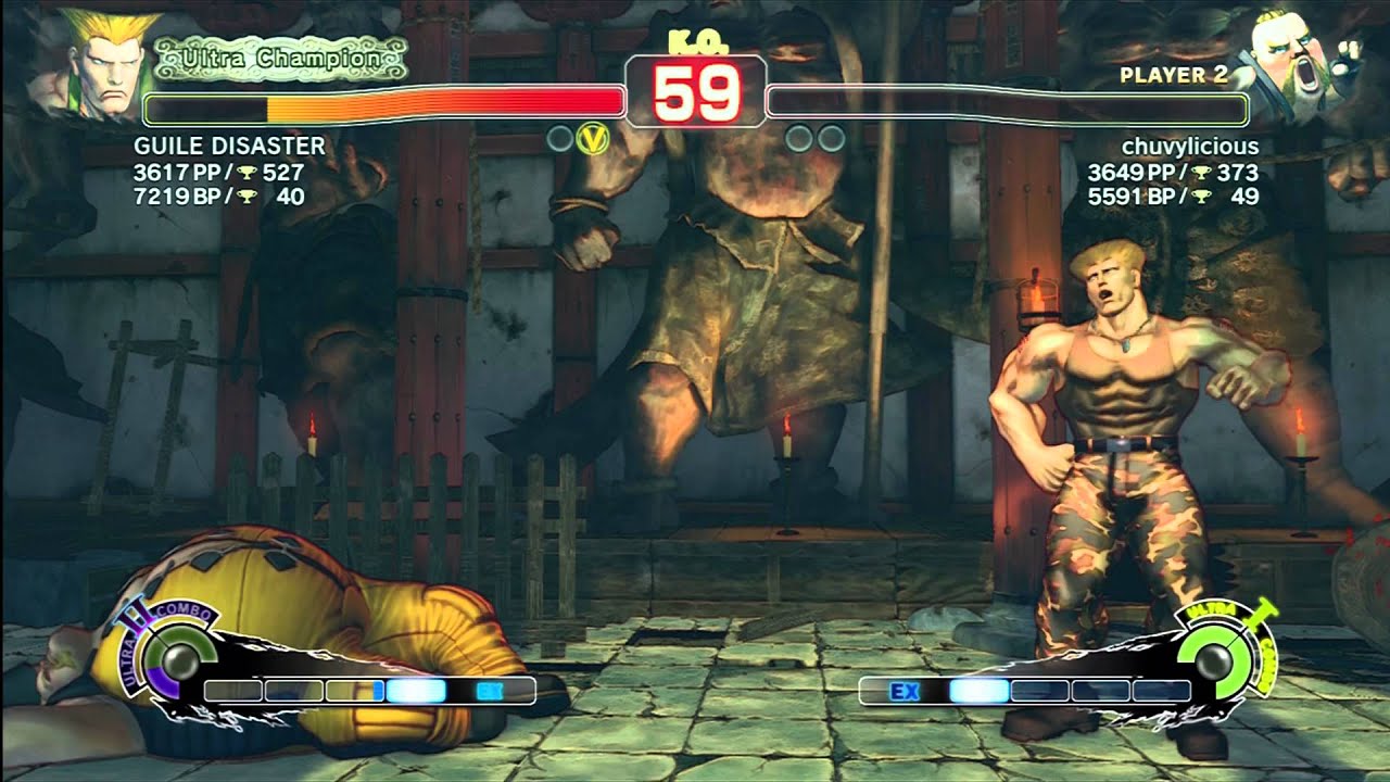 GUILE DISASTER (Guile) vs Chuvylicious (Rufus)